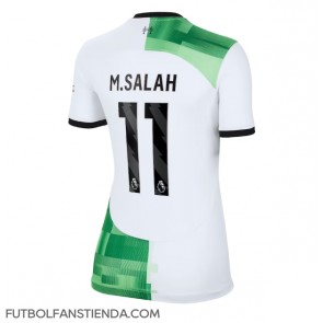 Liverpool Mohamed Salah #11 Segunda Equipación Mujer 2023-24 Manga Corta